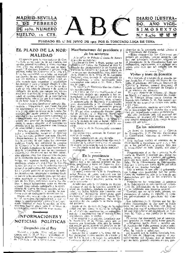 ABC SEVILLA 05-02-1930 página 15