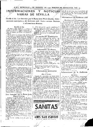 ABC SEVILLA 05-02-1930 página 19