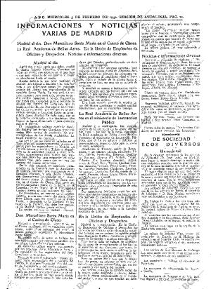 ABC SEVILLA 05-02-1930 página 21