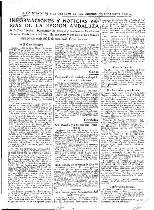 ABC SEVILLA 05-02-1930 página 23