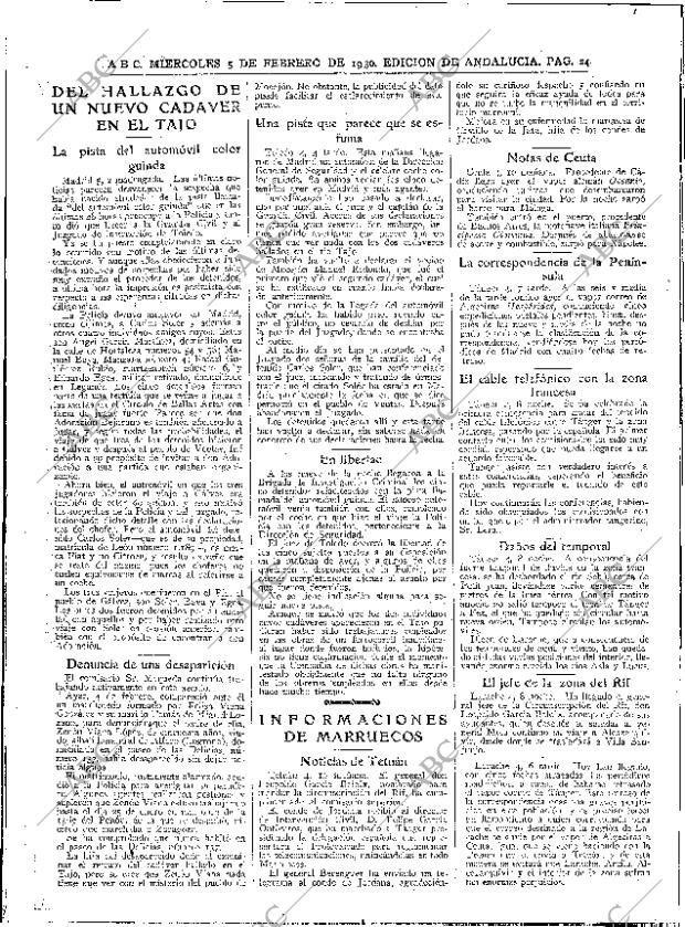 ABC SEVILLA 05-02-1930 página 24