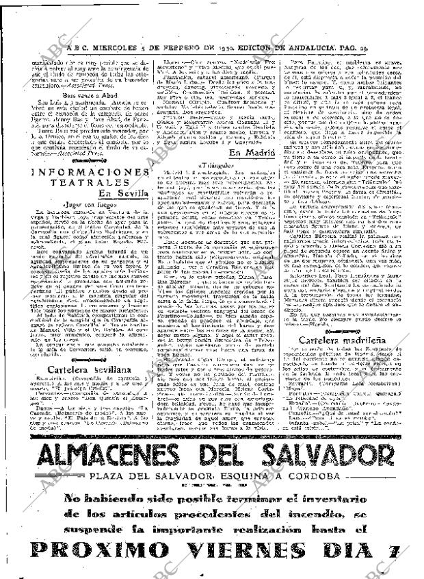 ABC SEVILLA 05-02-1930 página 29