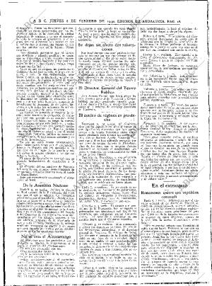 ABC SEVILLA 06-02-1930 página 14