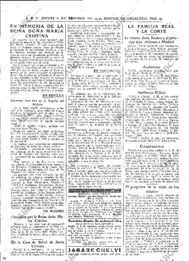 ABC SEVILLA 06-02-1930 página 19