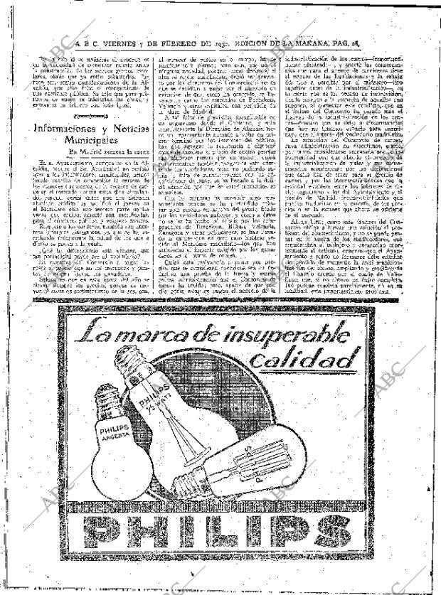 ABC MADRID 07-02-1930 página 28