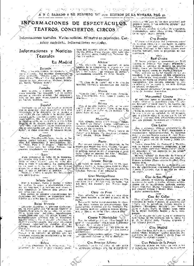 ABC MADRID 08-02-1930 página 37