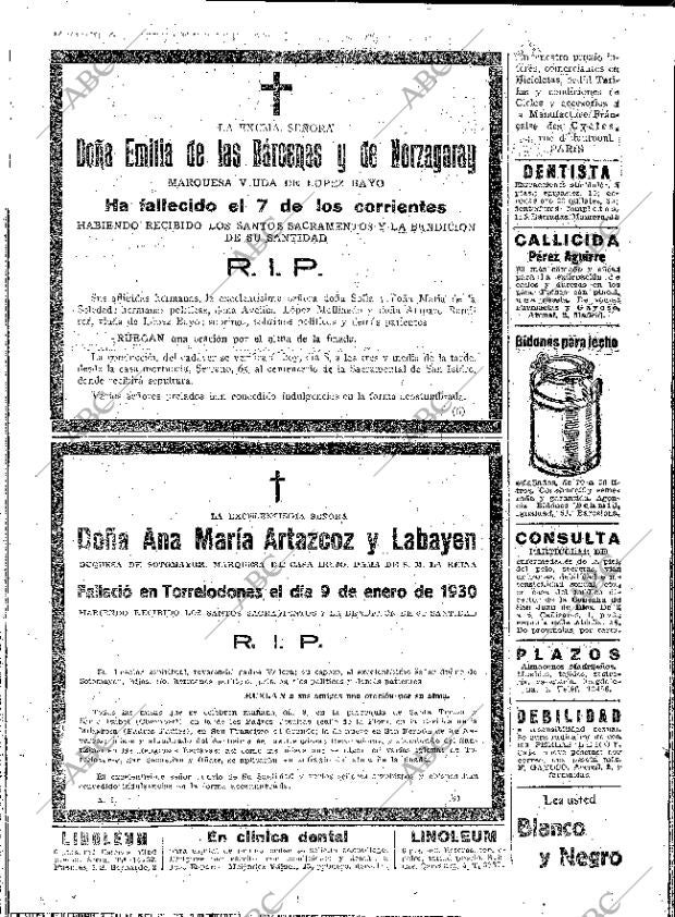 ABC MADRID 08-02-1930 página 40