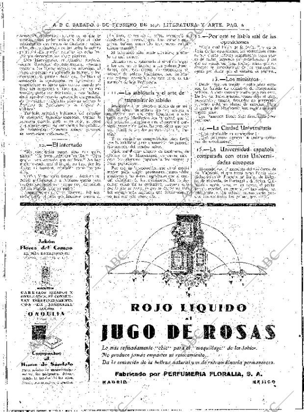 ABC MADRID 08-02-1930 página 6