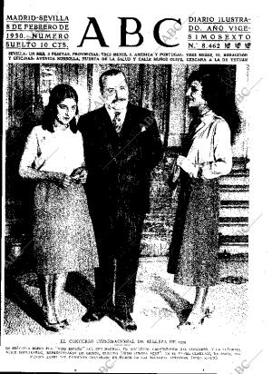 ABC SEVILLA 08-02-1930 página 1