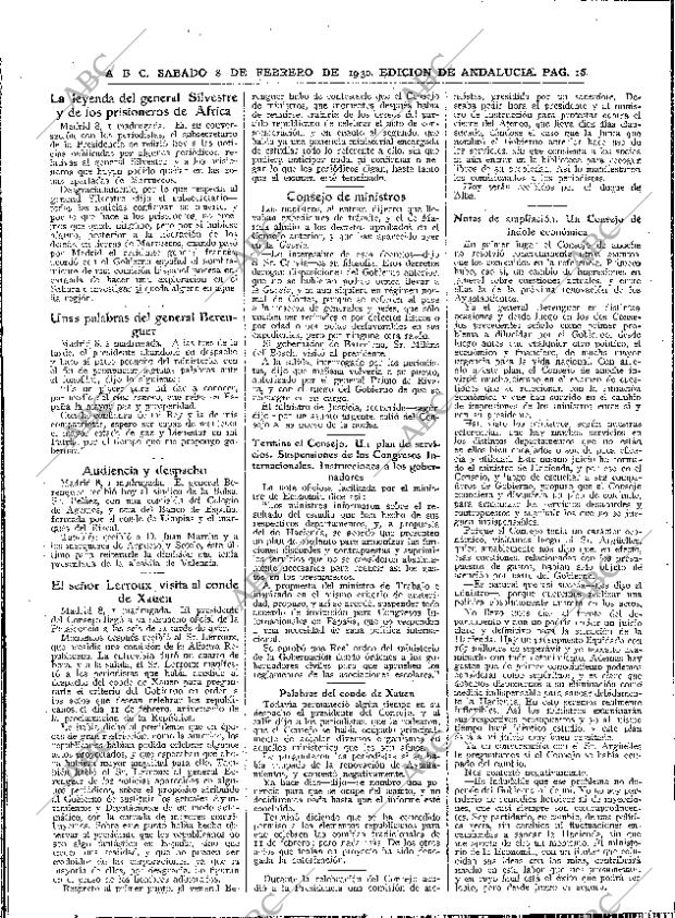 ABC SEVILLA 08-02-1930 página 16