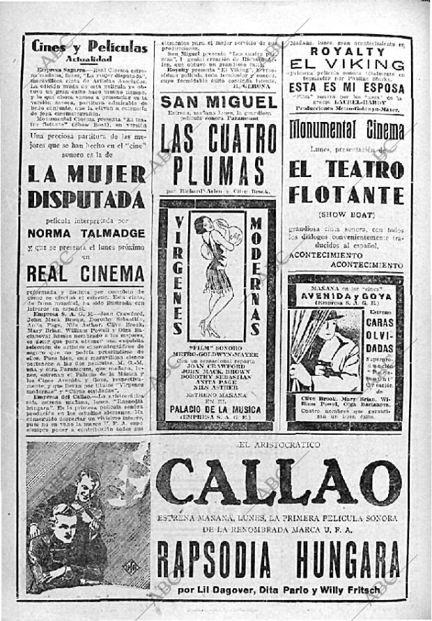 ABC MADRID 09-02-1930 página 28