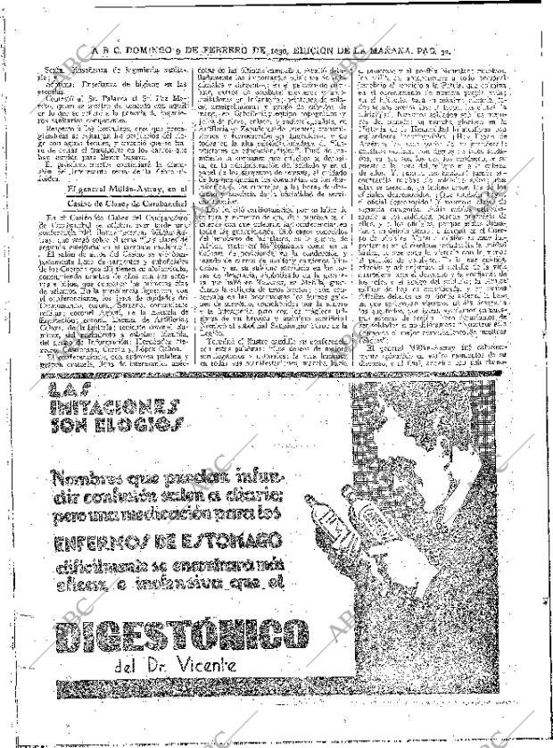 ABC MADRID 09-02-1930 página 30