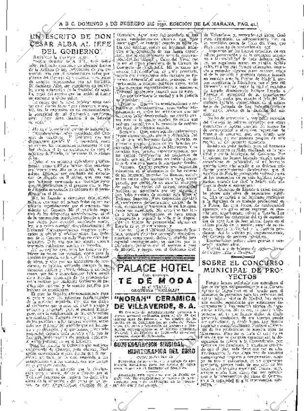 ABC MADRID 09-02-1930 página 39