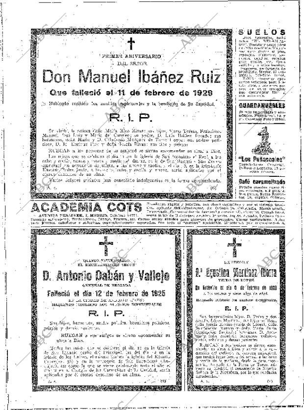 ABC MADRID 09-02-1930 página 62