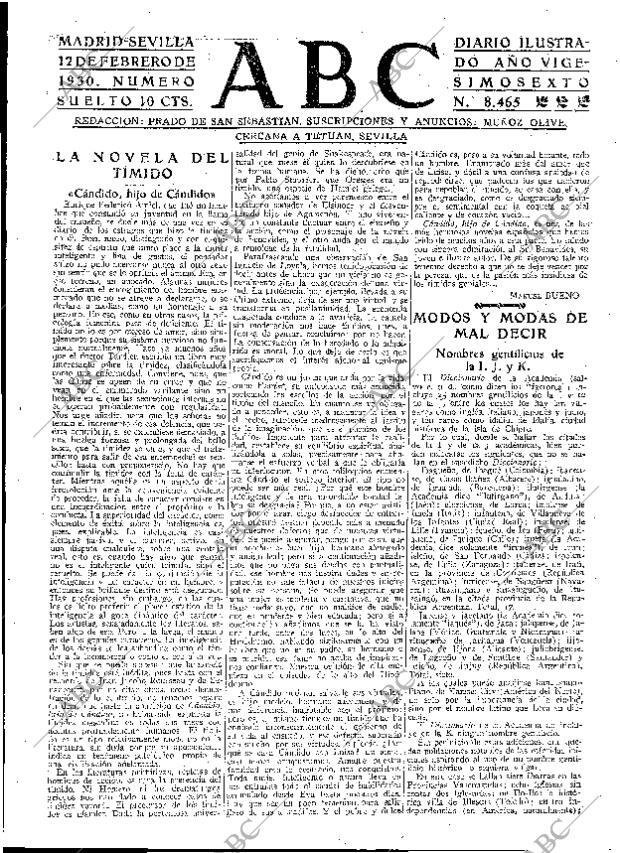 ABC SEVILLA 12-02-1930 página 3