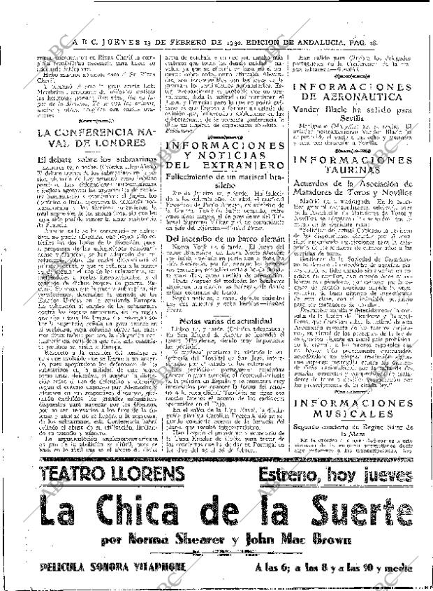 ABC SEVILLA 13-02-1930 página 24