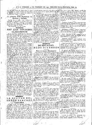 ABC MADRID 14-02-1930 página 19