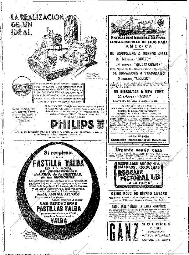 ABC MADRID 14-02-1930 página 2