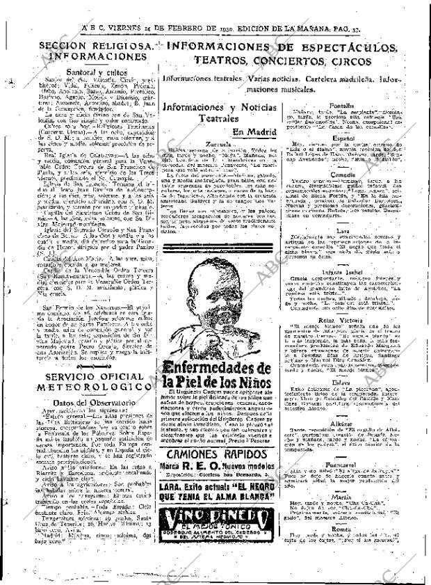 ABC MADRID 14-02-1930 página 37