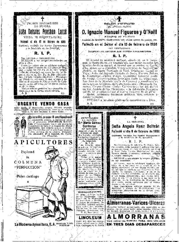 ABC MADRID 14-02-1930 página 40
