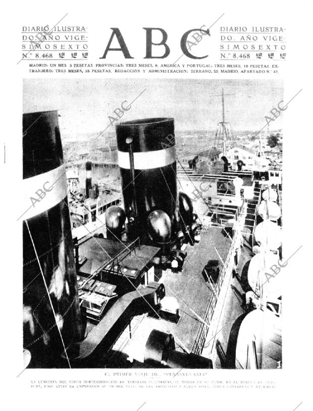 ABC MADRID 15-02-1930 página 1