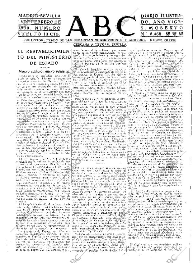 ABC SEVILLA 15-02-1930 página 3