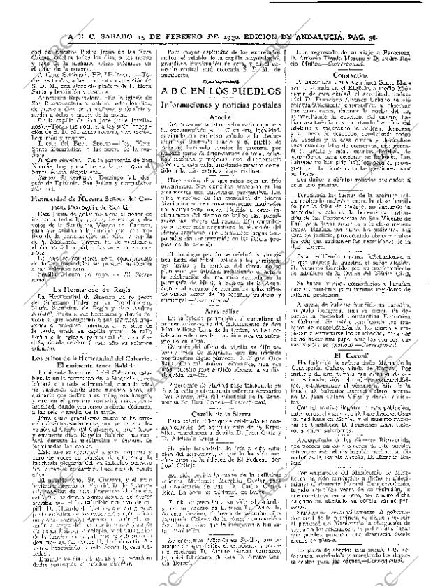 ABC SEVILLA 15-02-1930 página 36