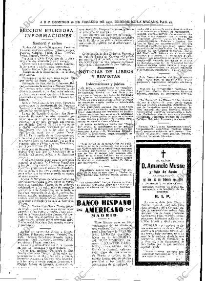 ABC MADRID 16-02-1930
