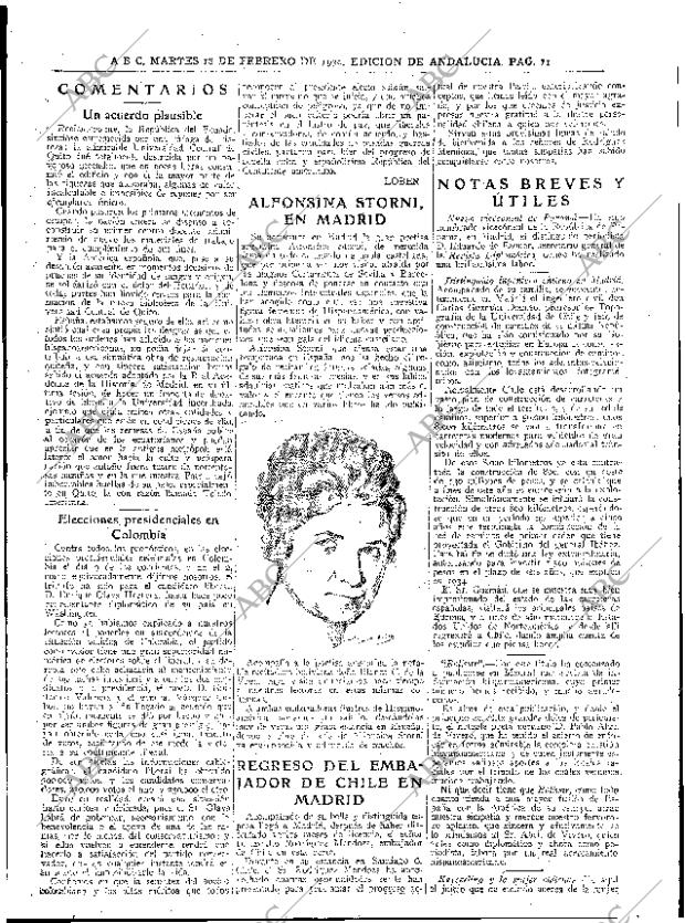 ABC SEVILLA 18-02-1930 página 11