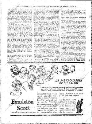 ABC MADRID 19-02-1930 página 16