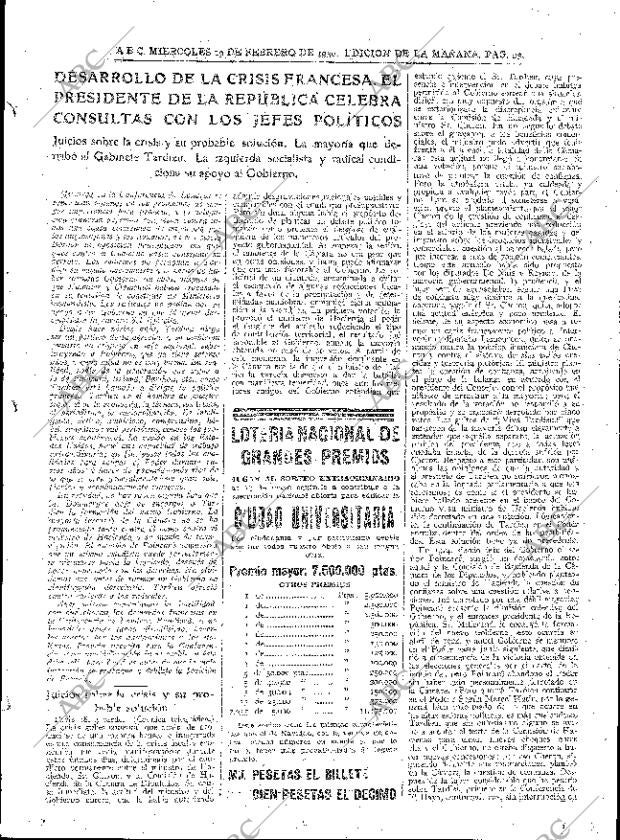 ABC MADRID 19-02-1930 página 23