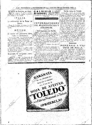 ABC MADRID 19-02-1930 página 30