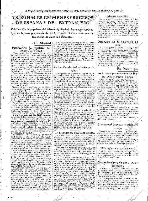ABC MADRID 19-02-1930 página 31