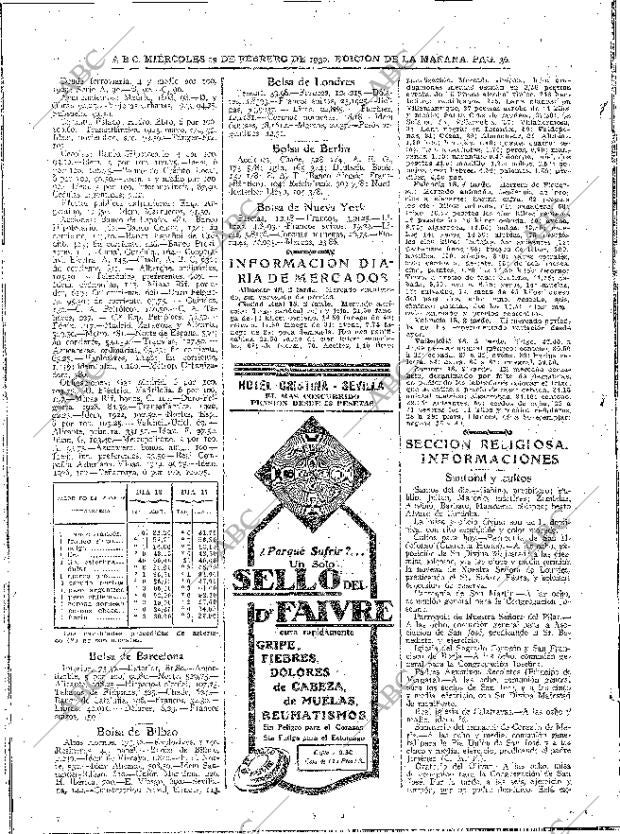 ABC MADRID 19-02-1930 página 36