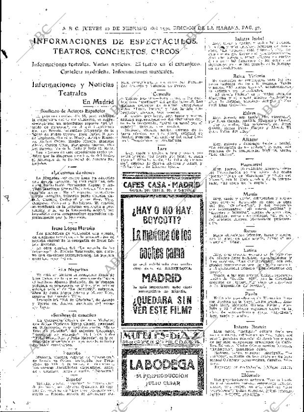 ABC MADRID 20-02-1930 página 37