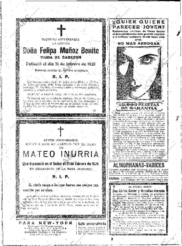 ABC MADRID 20-02-1930 página 40