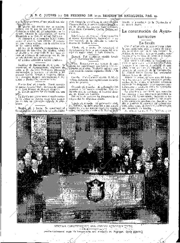 ABC SEVILLA 27-02-1930 página 19