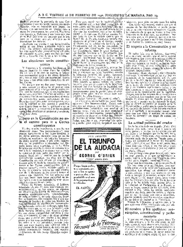 ABC MADRID 28-02-1930 página 19