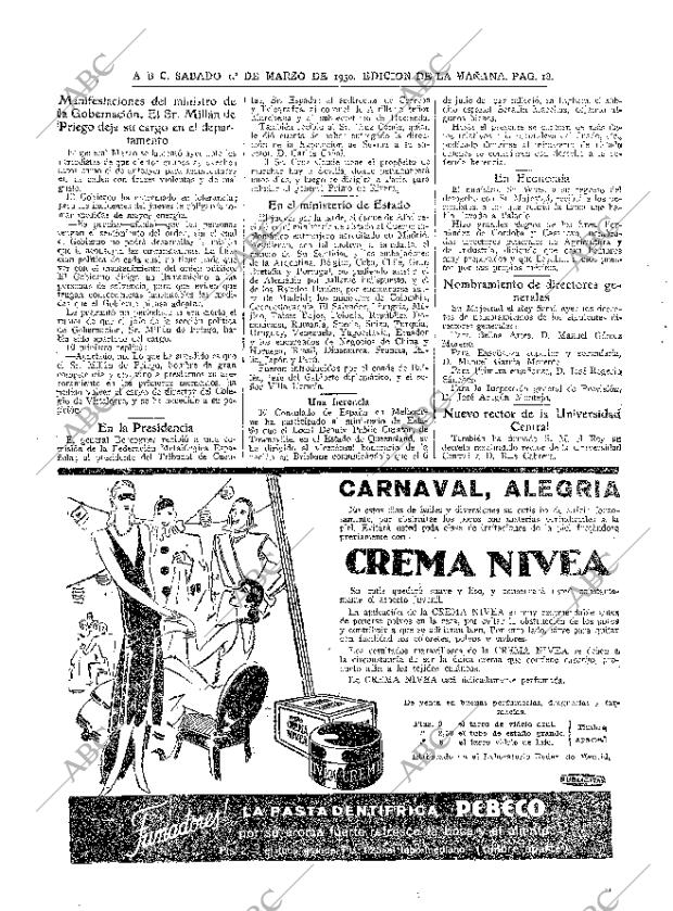 ABC MADRID 01-03-1930 página 18