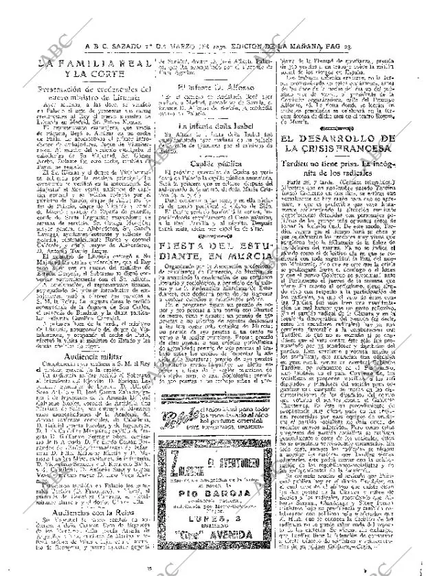 ABC MADRID 01-03-1930 página 23