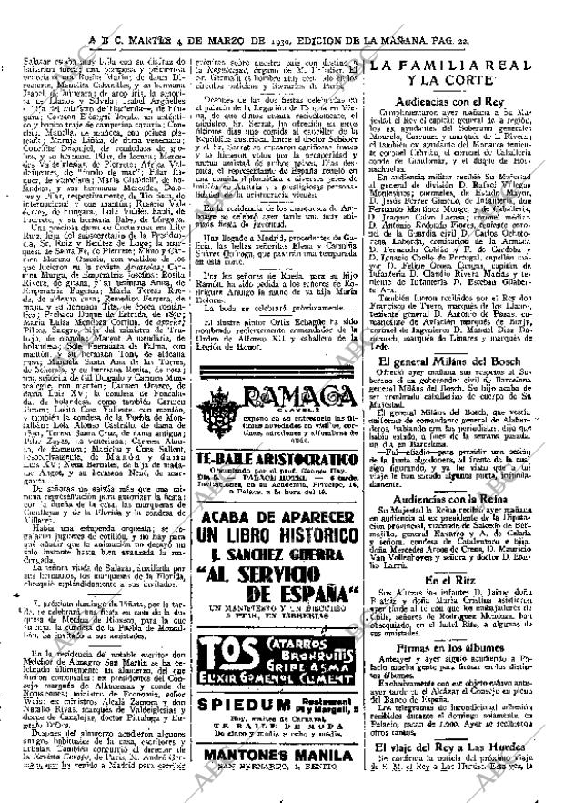 ABC MADRID 04-03-1930 página 22