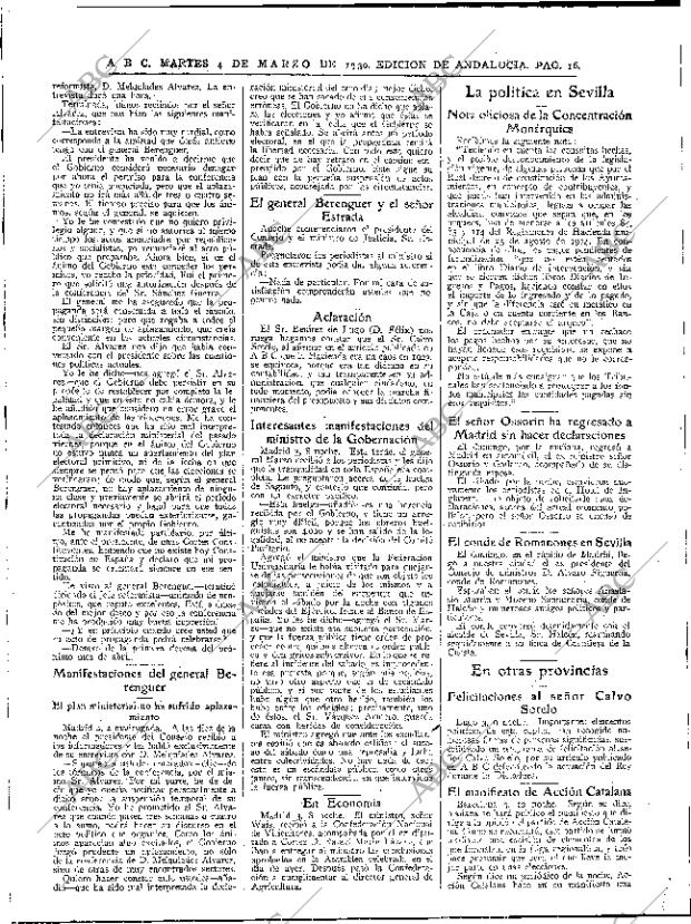 ABC SEVILLA 04-03-1930 página 16