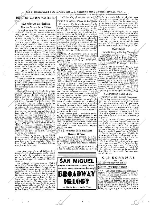 ABC MADRID 05-03-1930 página 11