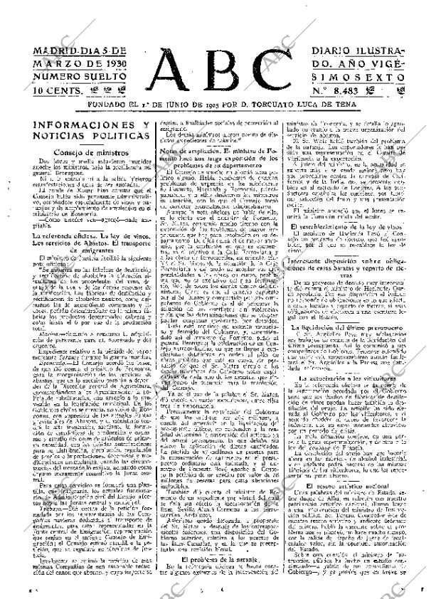 ABC MADRID 05-03-1930 página 15