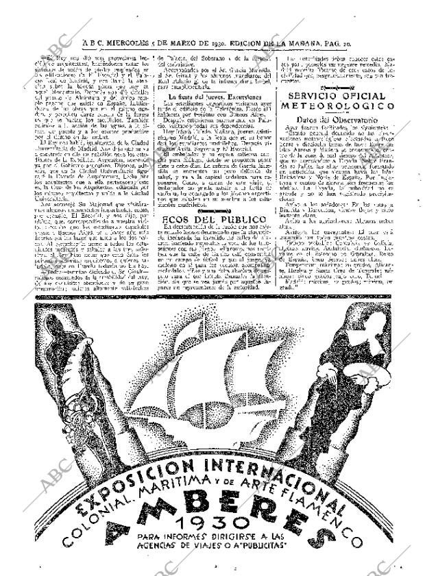 ABC MADRID 05-03-1930 página 20