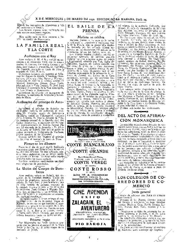ABC MADRID 05-03-1930 página 24