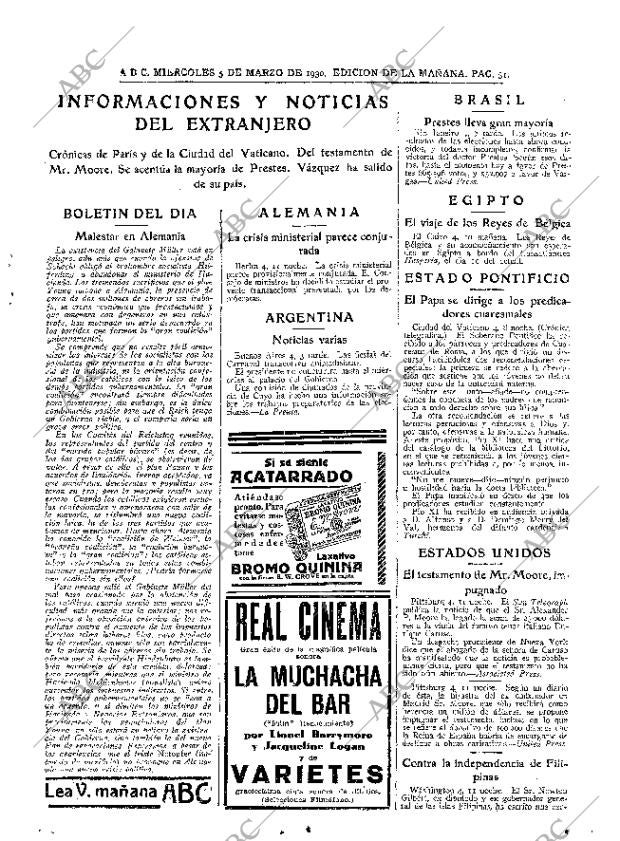ABC MADRID 05-03-1930 página 31