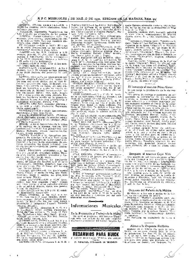 ABC MADRID 05-03-1930 página 40