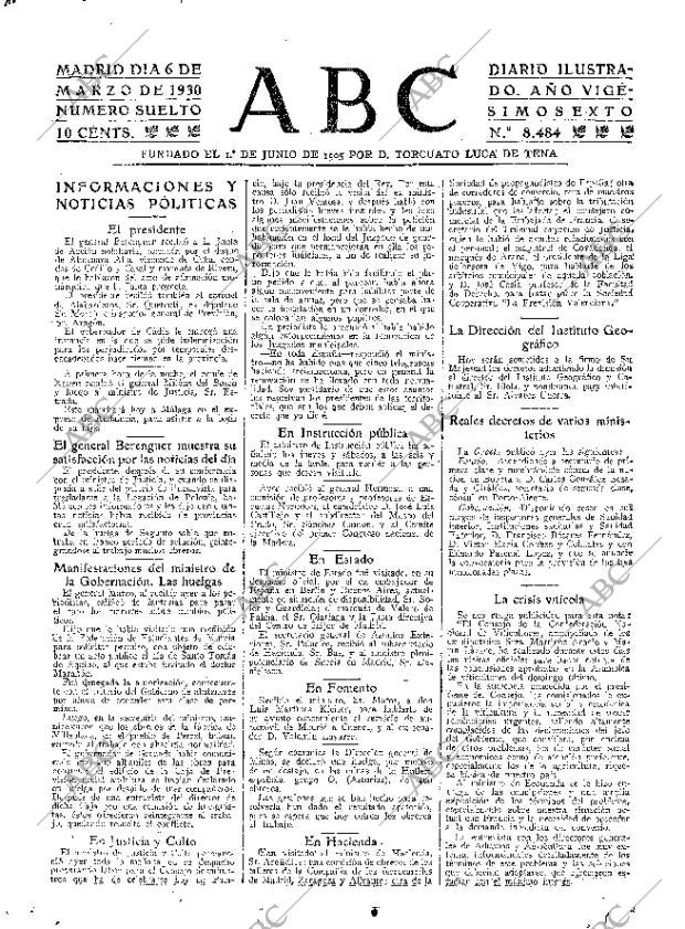 ABC MADRID 06-03-1930 página 15