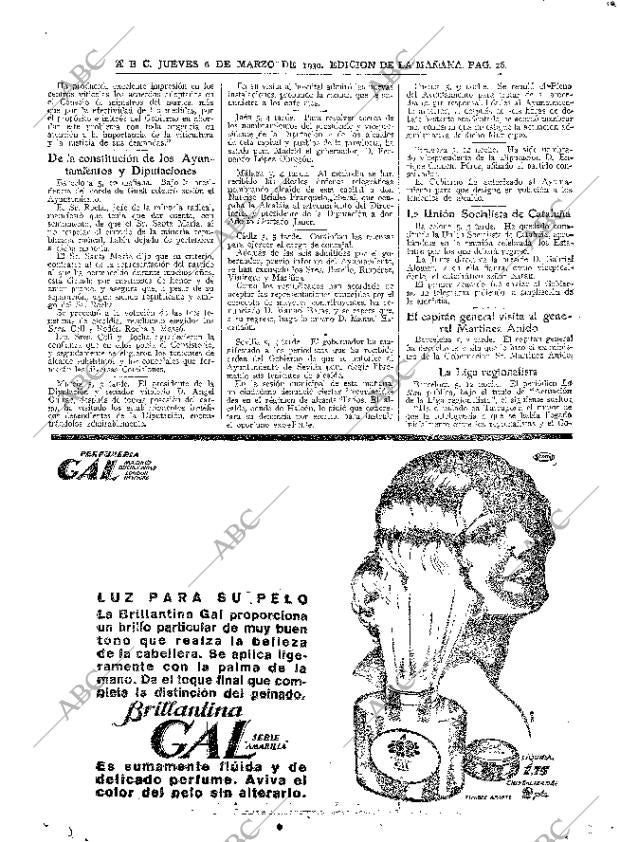 ABC MADRID 06-03-1930 página 16